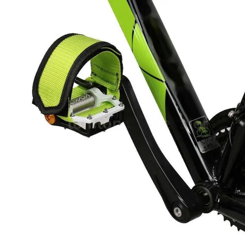 1 paire vélo vélo vélo doux fixe engrenage pédale bande pieds ensemble pédale sangles vélo pied sang