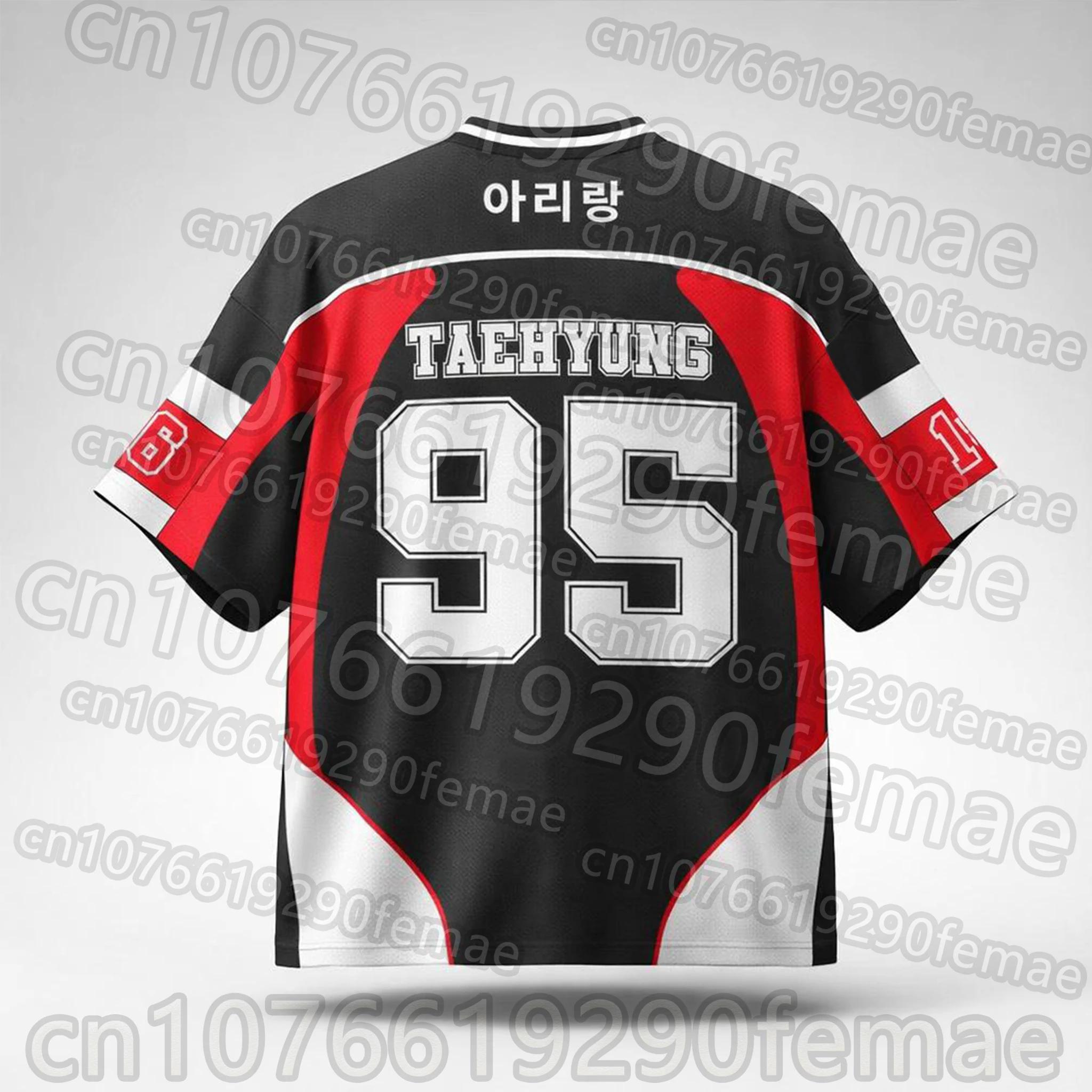 Marchandises KPOP tendance Été 2026 J-HOPE Boy Band # T-shirt 94 style idole coréenne, maillot de sp