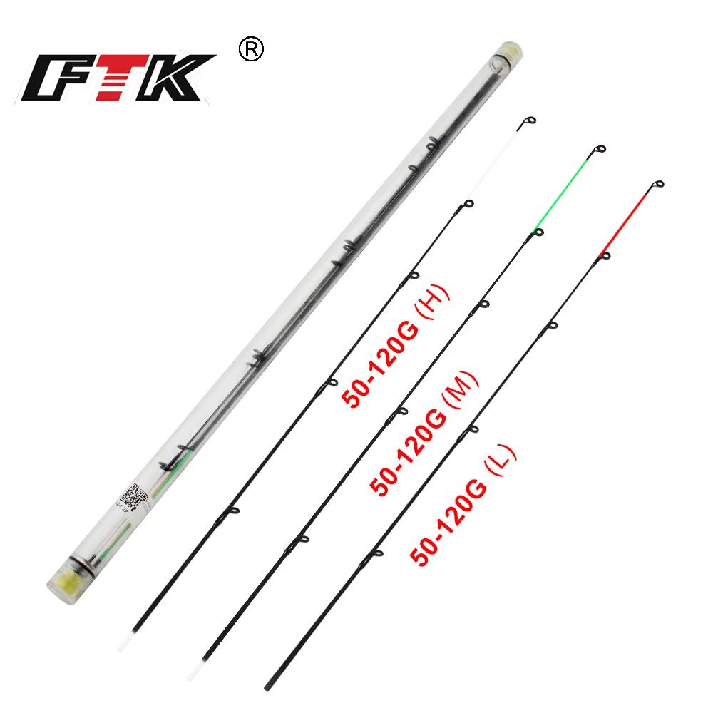 FTK Fiber Glass Top Tip M/L/H 50-120g Feeder carp rod Top Tip Accessoires de pêche Matériel de pêche