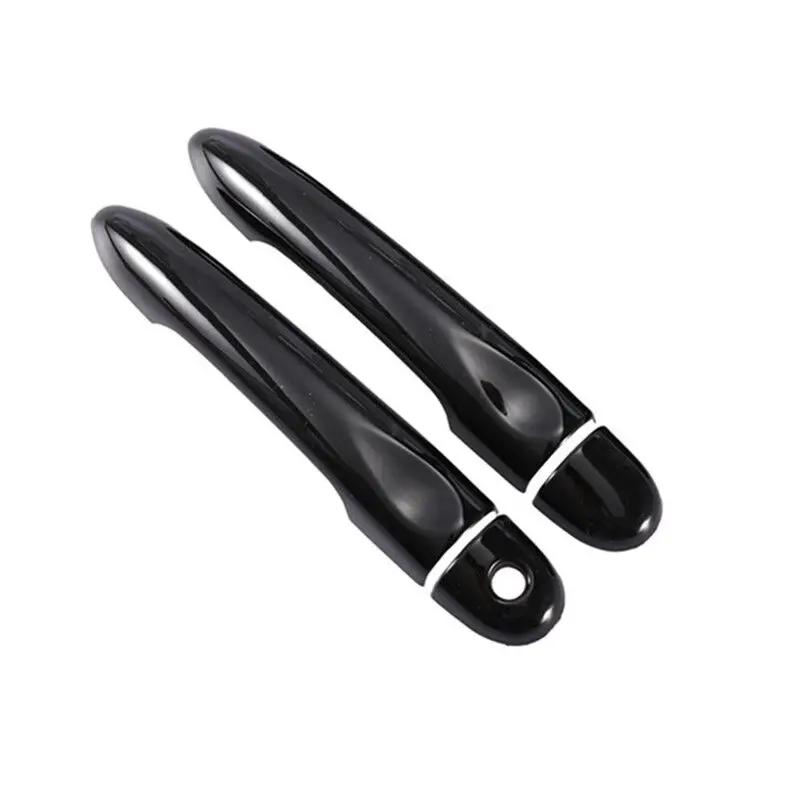 Garniture de poignée de porte noire brillante, accessoires de style, pour Renault Megane 3 MK3 III 2