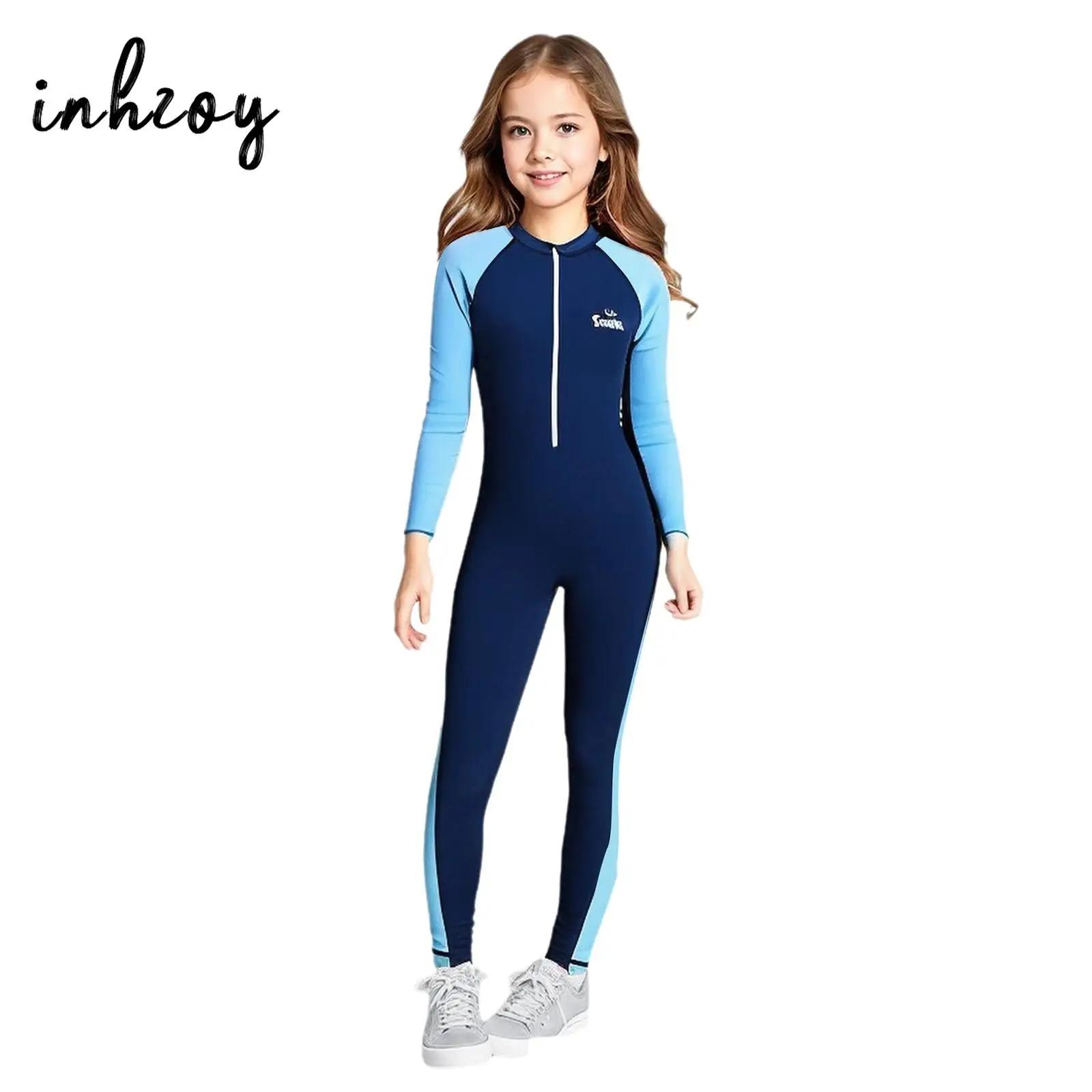 Combinaison surf enfant UPF 50+ - Maillot de bain une pièce protection solaire garçon fille