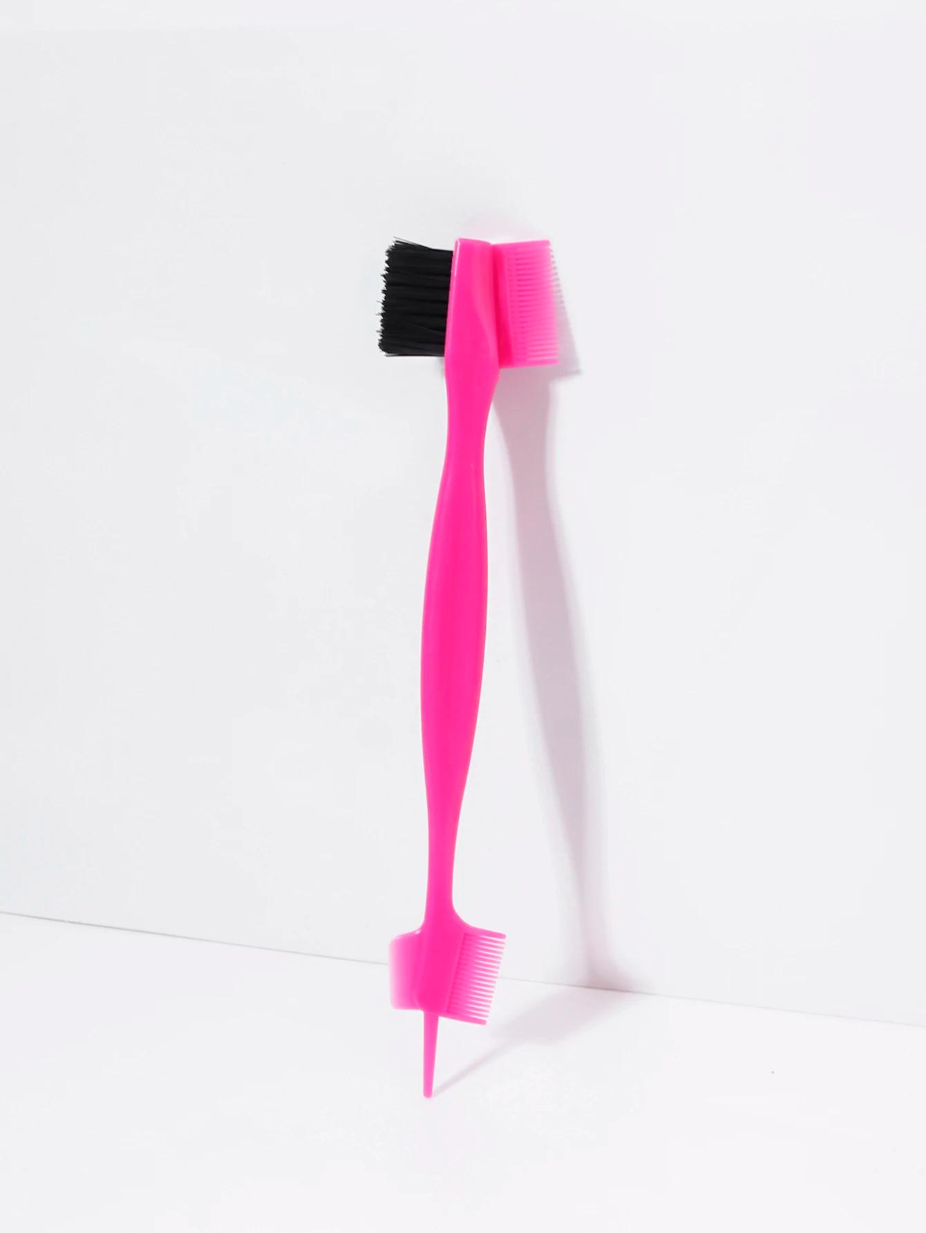 Peigne brosse de contrôle de bord 1/4 pièces, utilisé pour peigner et couper les cheveux sur les bor