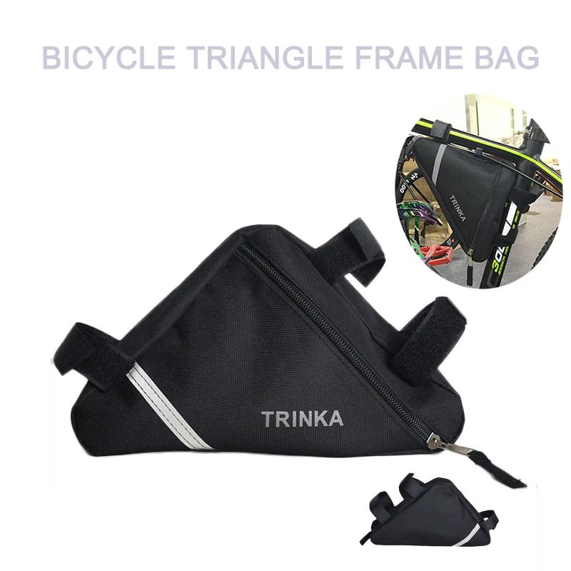Vélo Triangle Sac Vélo Avant Cadre Guidon Étanche Sacs De Cyclisme Pièces De Vélo