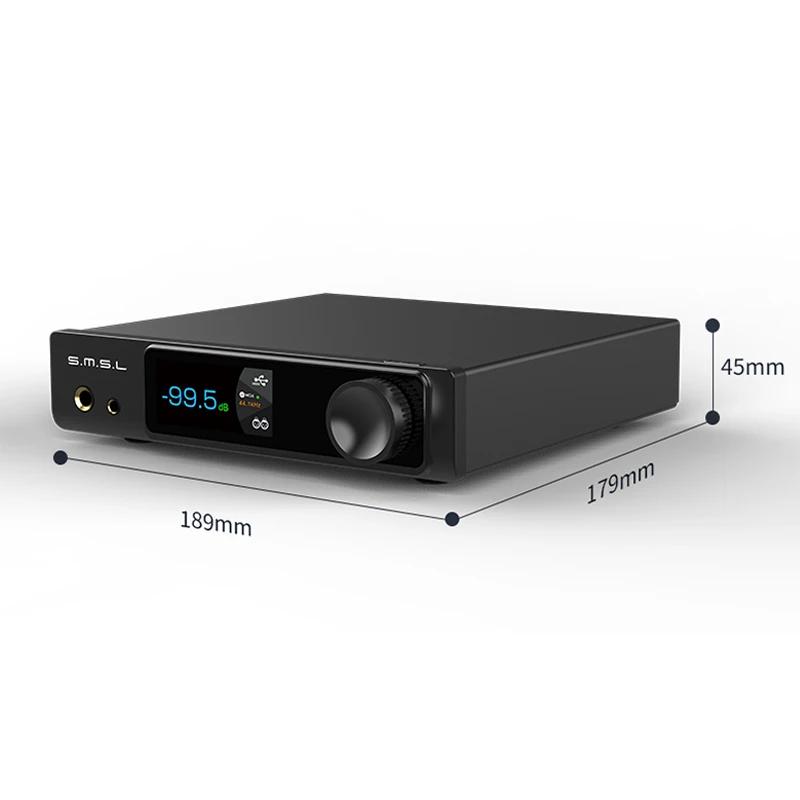 SMSL RAW-MDA1 double décodeur ES9039Q2M prise en charge MQA MQA-CD LDAC Bluetooth 5.1 DAC haute réso