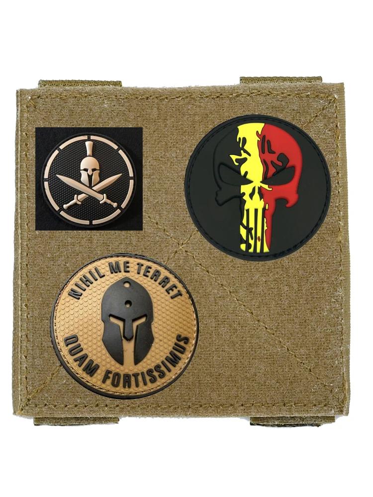 Panneau de boucle de Patch d'identification modulaire tactique, panneau adaptateur de ruban de conve