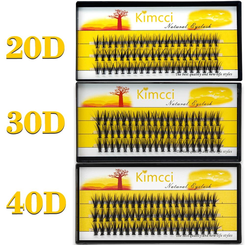 20D/30D/40D/50D 60 paquets Extension de cils de vison naturel 3D Volume russe faux cils outils de ma