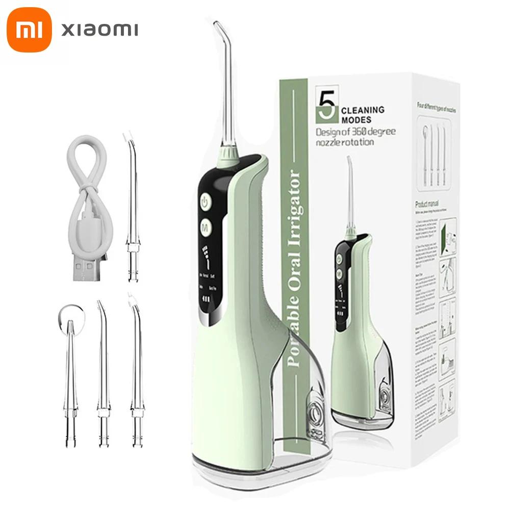 Xiaomi Youpin – irrigateur dentaire Intelligent, Jet d'eau, blanchiment, Rechargeable par USB, 330ml