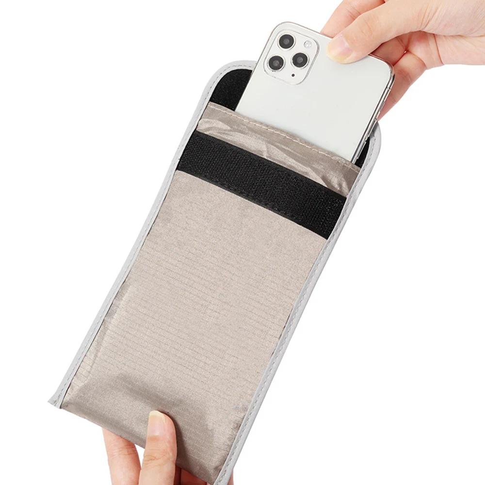 Bloqueur de Signal RF pour téléphone portable, bouclier Anti-Radiation, pochette, carte magnétique I