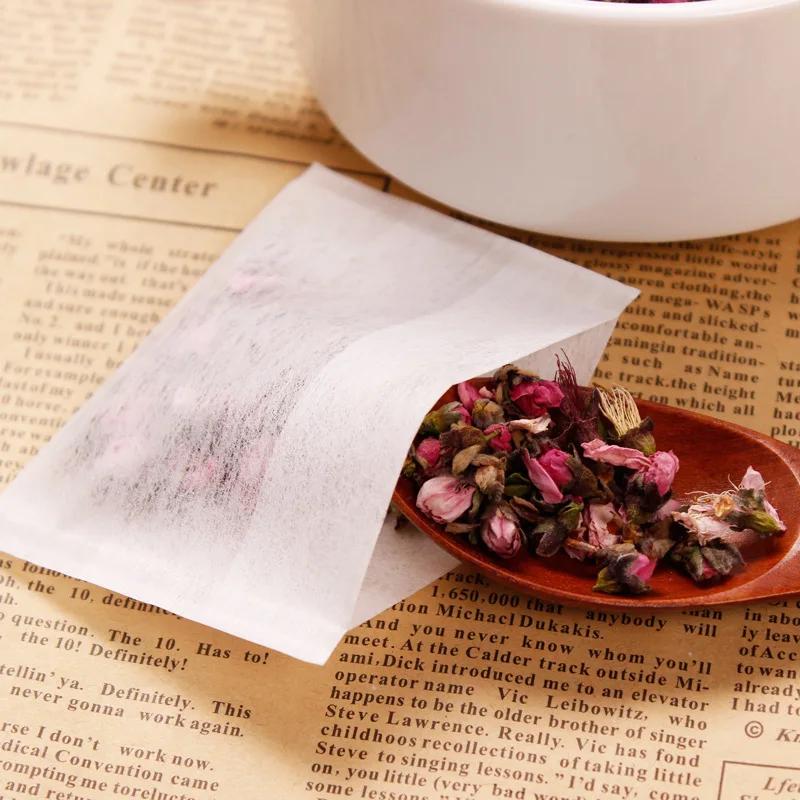 Magik-sachet de sachets de thé vides jetables, avec filtre à couvercle rabattable, sachets de thé à