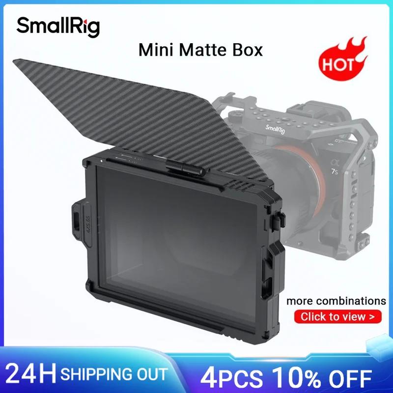 SmallRig – Mini boîtier mat pour appareils photo DSLR sans miroir, Compatible avec les objectifs 52m