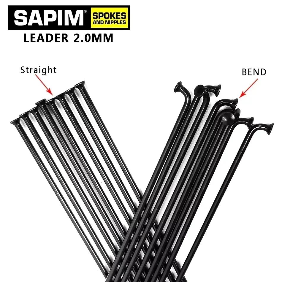 SAPIM – rayon de vélo 2.0 rond en forme de J, tête de traction droite, 100-310mm, choix gratuit, liv