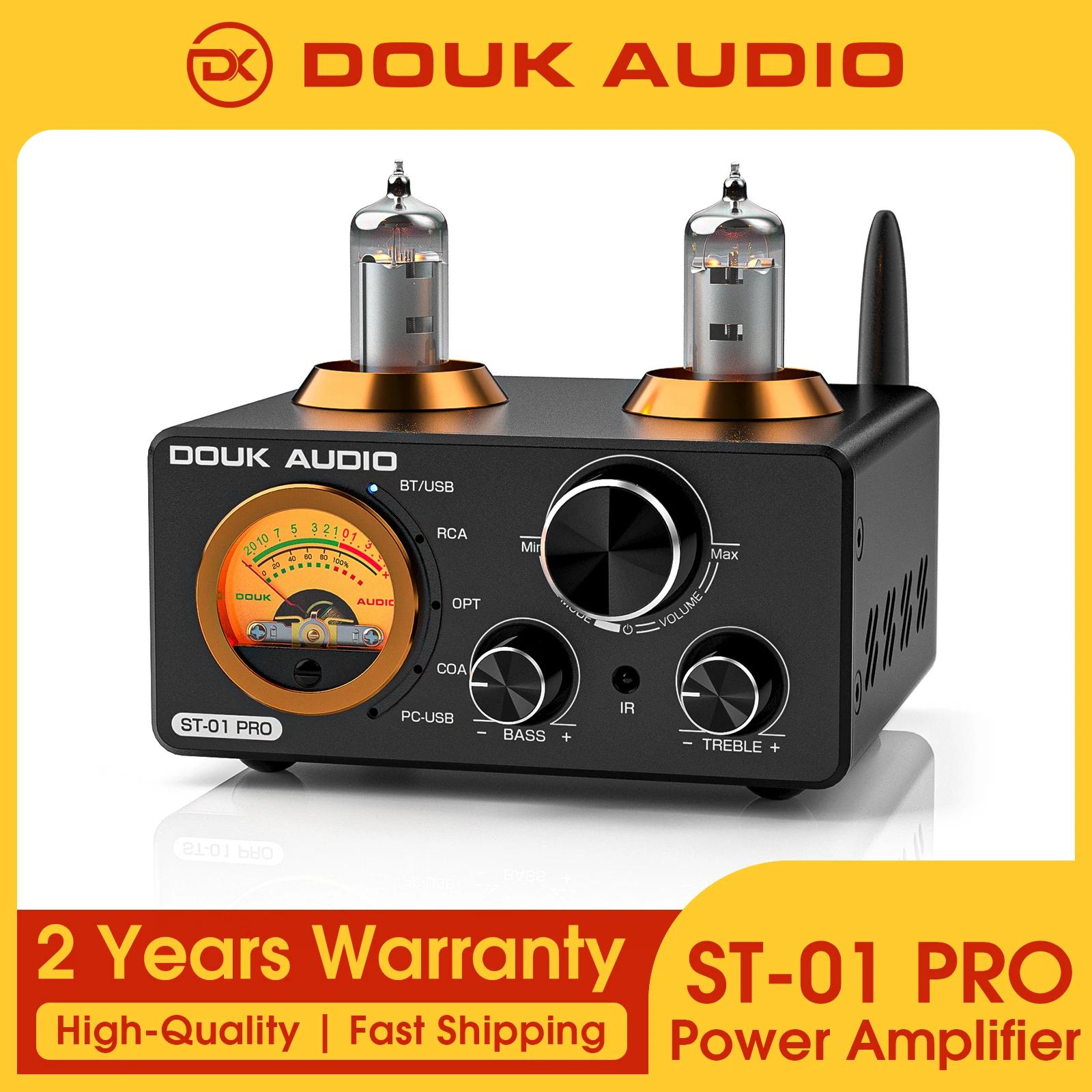 Douk – amplificateur de puissance Audio HiFi à Tube sous vide, récepteur stéréo Bluetooth 5.0, USB D