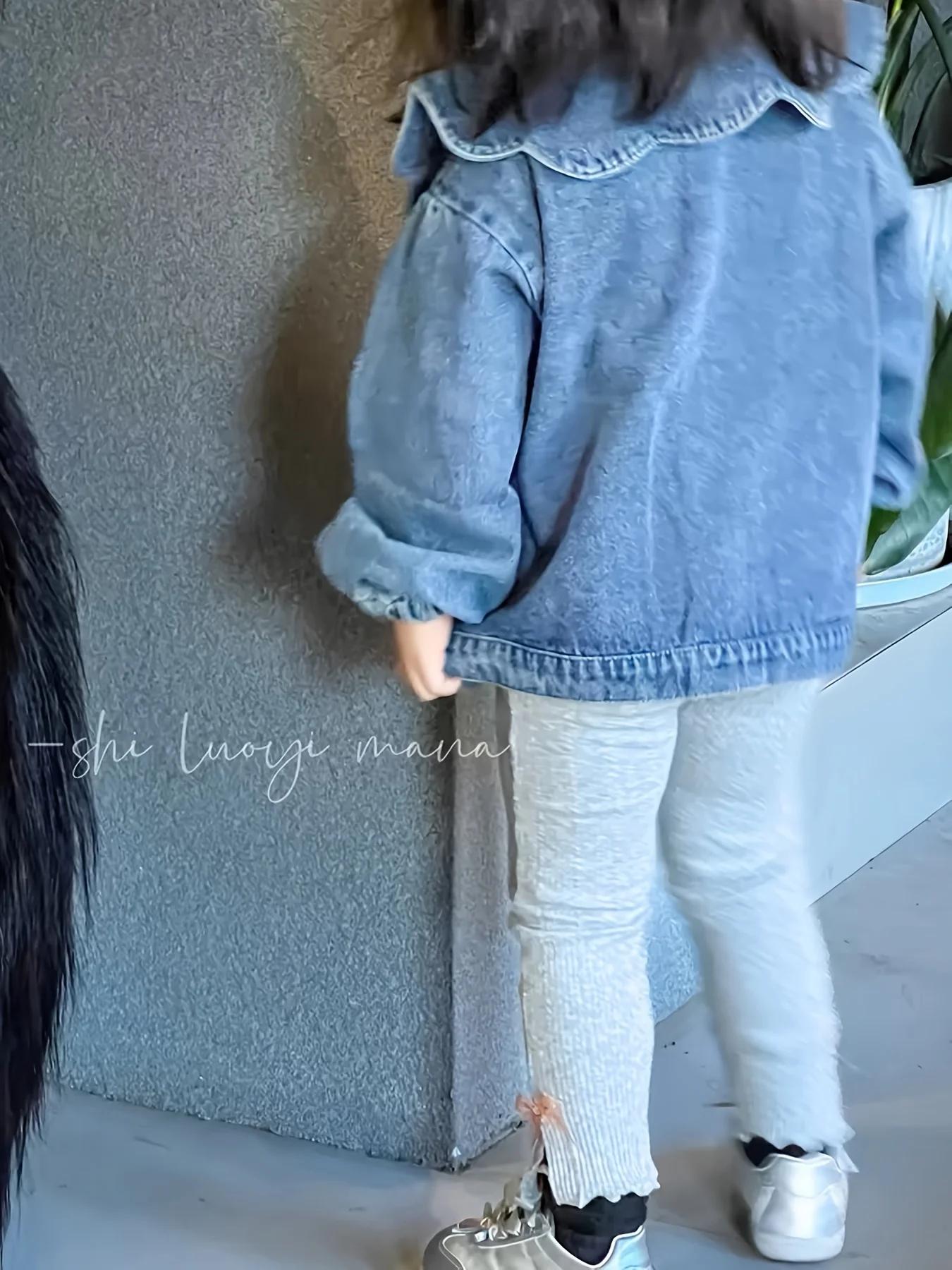 Vêtements d'extérieur pour filles printemps et automne nouveaux vêtements pour enfants vêtements d'e
