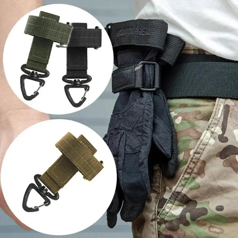 Gants tactiques polyvalents, boucle, crochet, ventilateur militaire, corde d'escalade en plein air,
