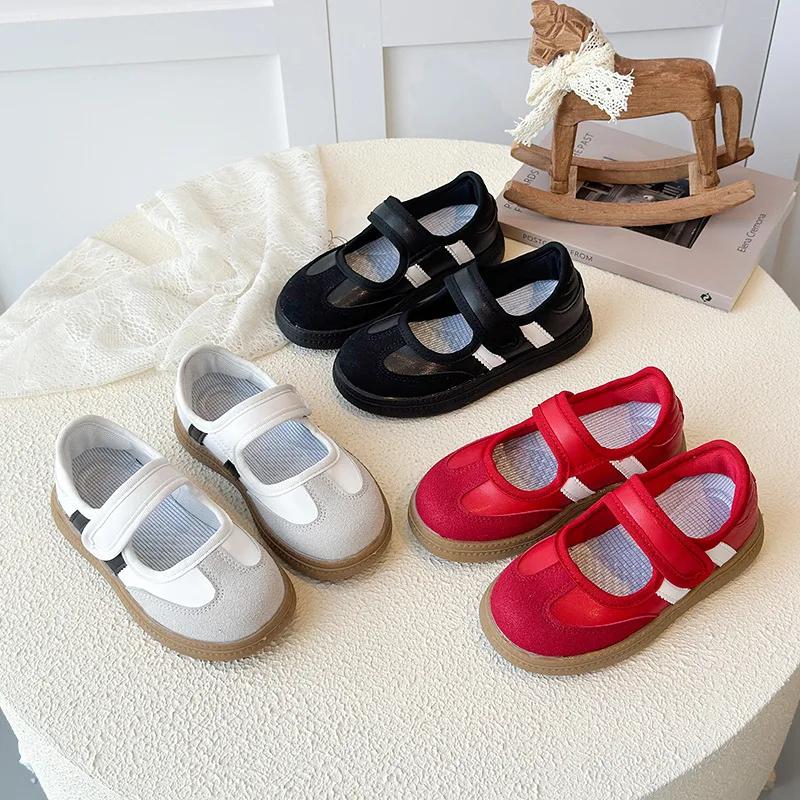 2025 enfants chaussures décontractées pour les filles printemps automne nouvelle mode Style coréen f