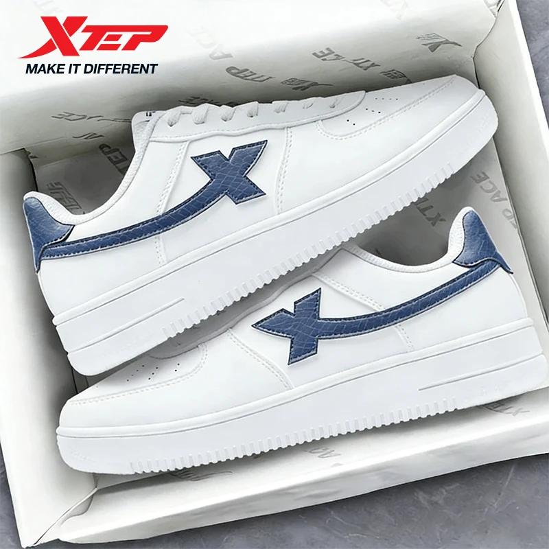Xtep chaussures de skateboard pour hommes à la mode Style de rue mode bas semelle épaisse durabilité