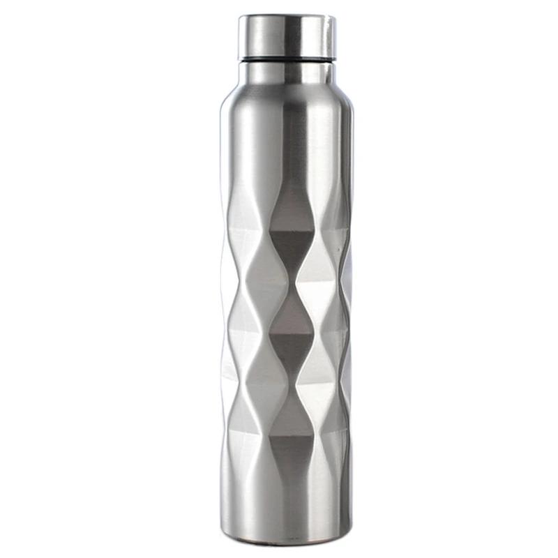 Bouteille d'eau en acier inoxydable à paroi unique, bouteille de bière portable, clic de cola HI, sa