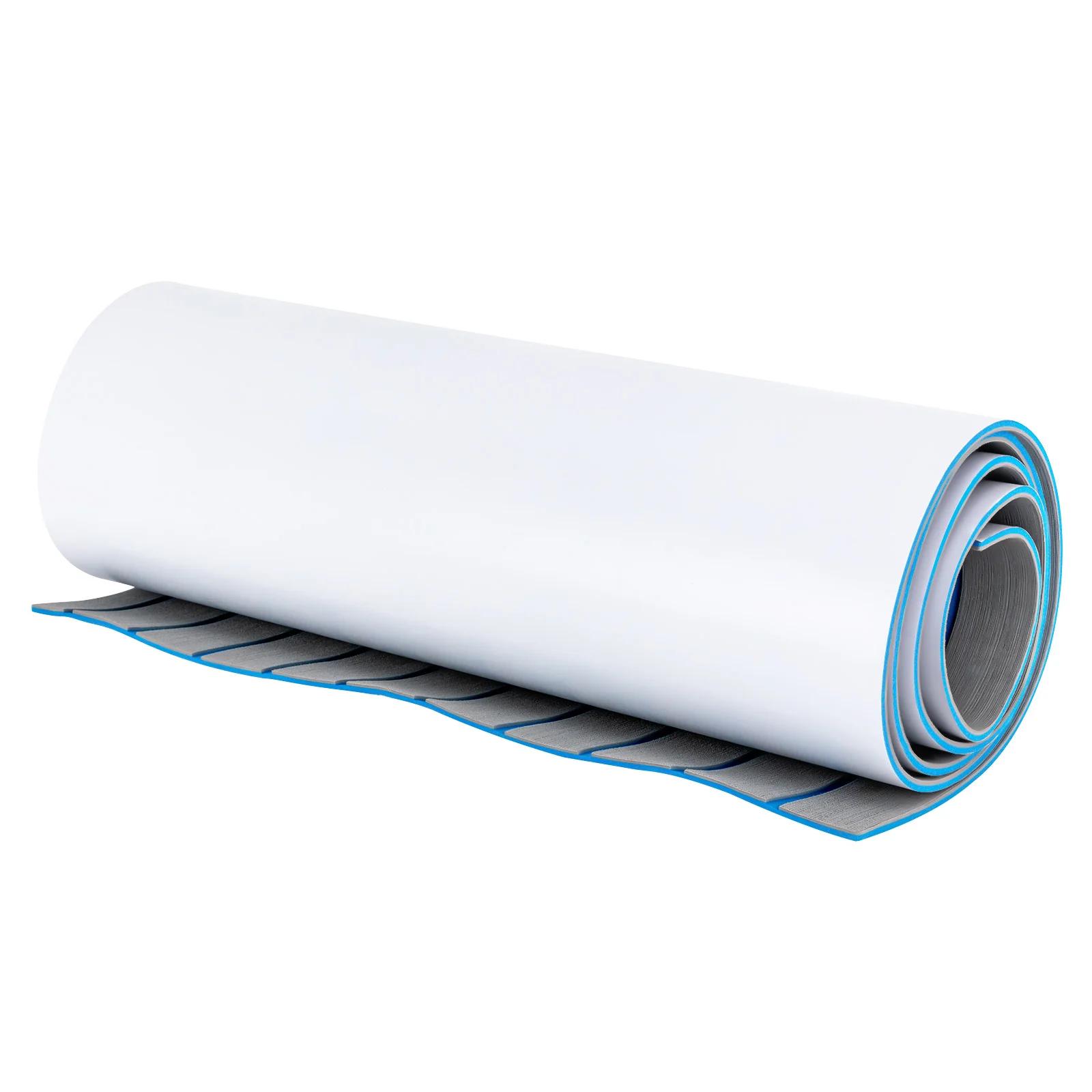 Offres spéciales gris avec rayures bleues 240*60 cm feuille de teck en mousse EVA plancher marin Yac