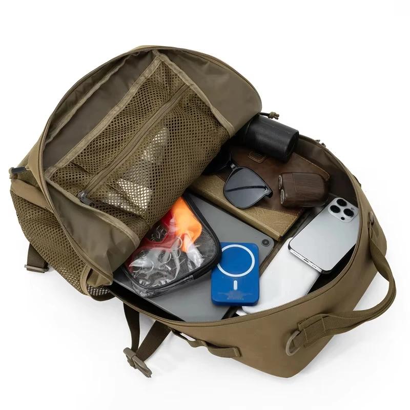 Sac à dos tactique de voyage pour hommes, randonnée, escalade, sports de plein air, sac à dos laser