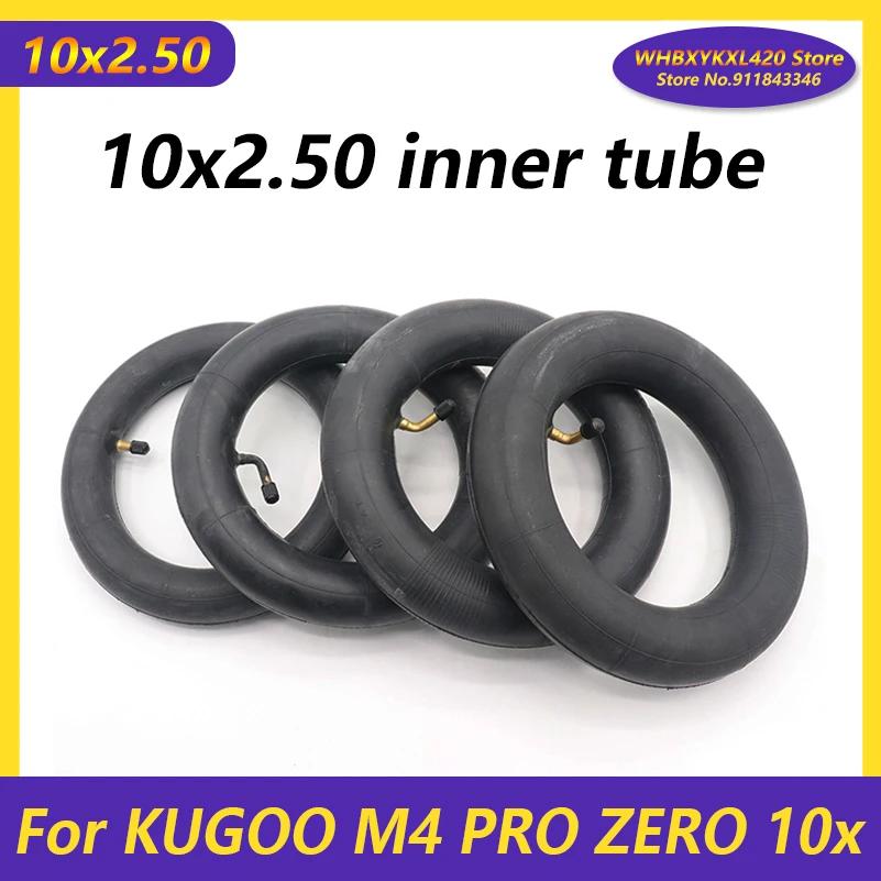 Chambre à air pour Scooter électrique de 10 pouces, pneu 10x2.50 10x2.5 255x80 pour KUGOO M4 PRO Zer
