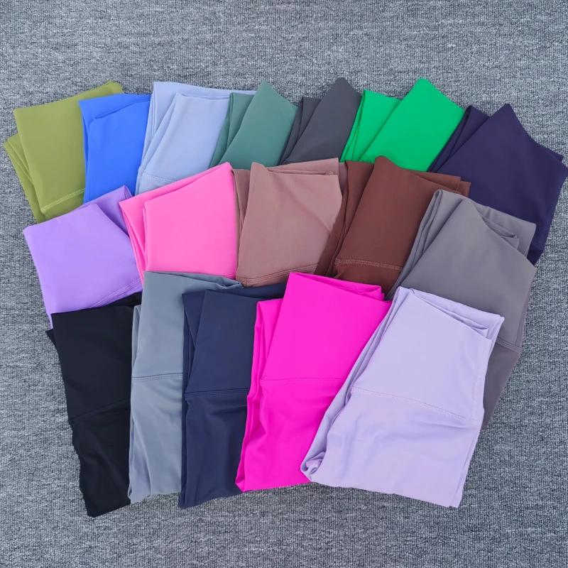 Taille haute sensation nue Leggings femmes Fitness course Yoga Leggings pantalon énergie gymnase ser