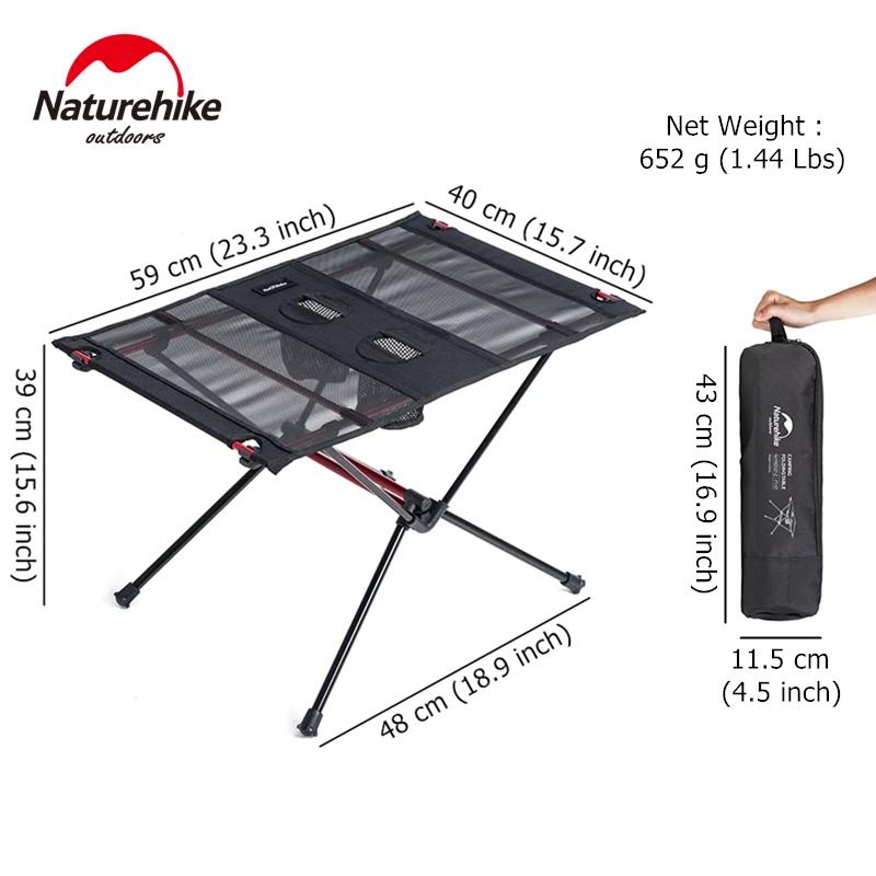 Naturerandonnée Table de Camping Table pliante Table touristique Portable légère Table de pique-niqu