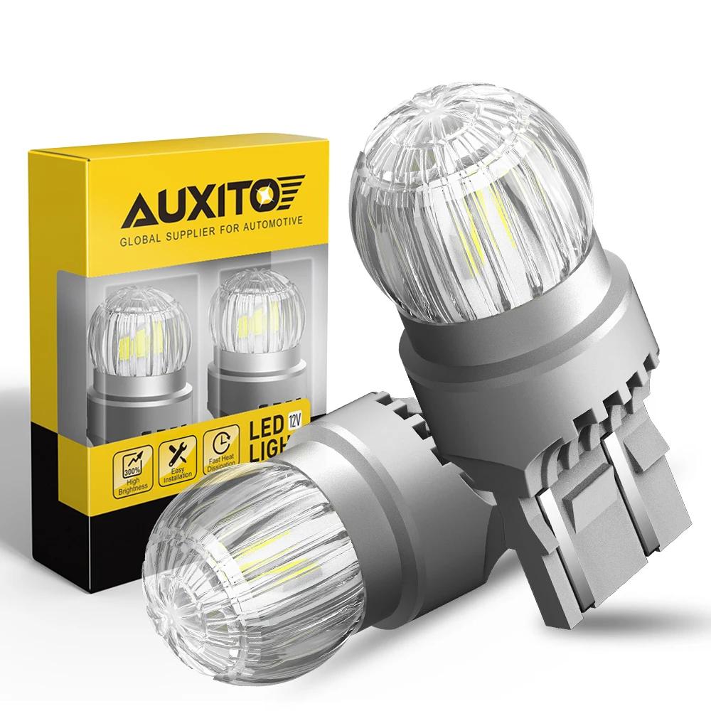 Ampoule LED W21W W21/5W LED T20 7440 7443 7444NA WY21W, Canbus DRL, clignotant, feu de recul blanc 6