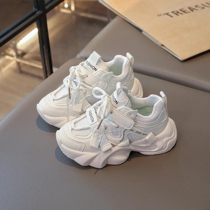 Baskets Chunky pour Enfants, Chaussures de Sport pour Garçons et Filles, Chaussures de Course à Seme