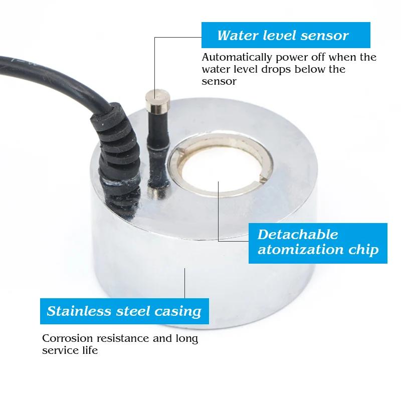 Humidificateur ultrasonique de qualité Durable, 24V DC, brumisateur, fontaine d'eau, tête d'atomiseu