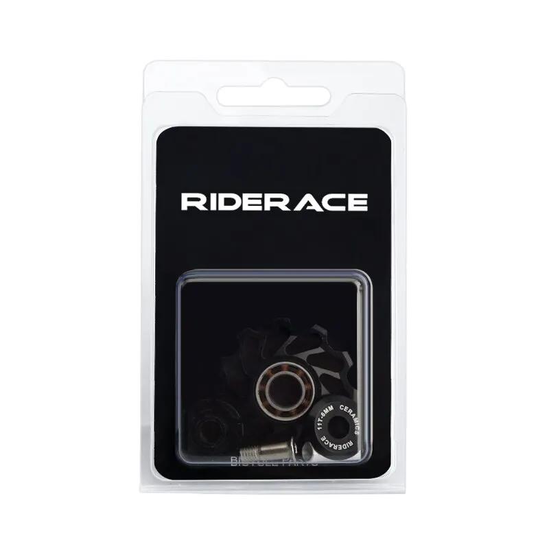 RIDERACE-Poulie de dérailleur arrière en céramique, roulement de guidage 11T, poulie jockey pour vél