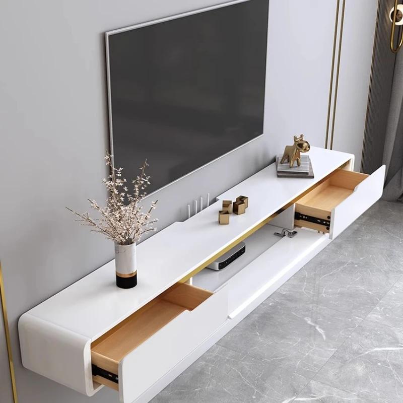 Moniteur de divertissement Table Tv Gamer mur salon Mini Table Tv universelle centre moderne Suporte