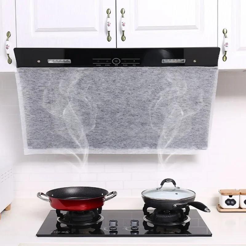 Papier filtre à huile de cuisine 46cm x 5M, papier absorbant Non tissé, filtres Anti-huile en coton,