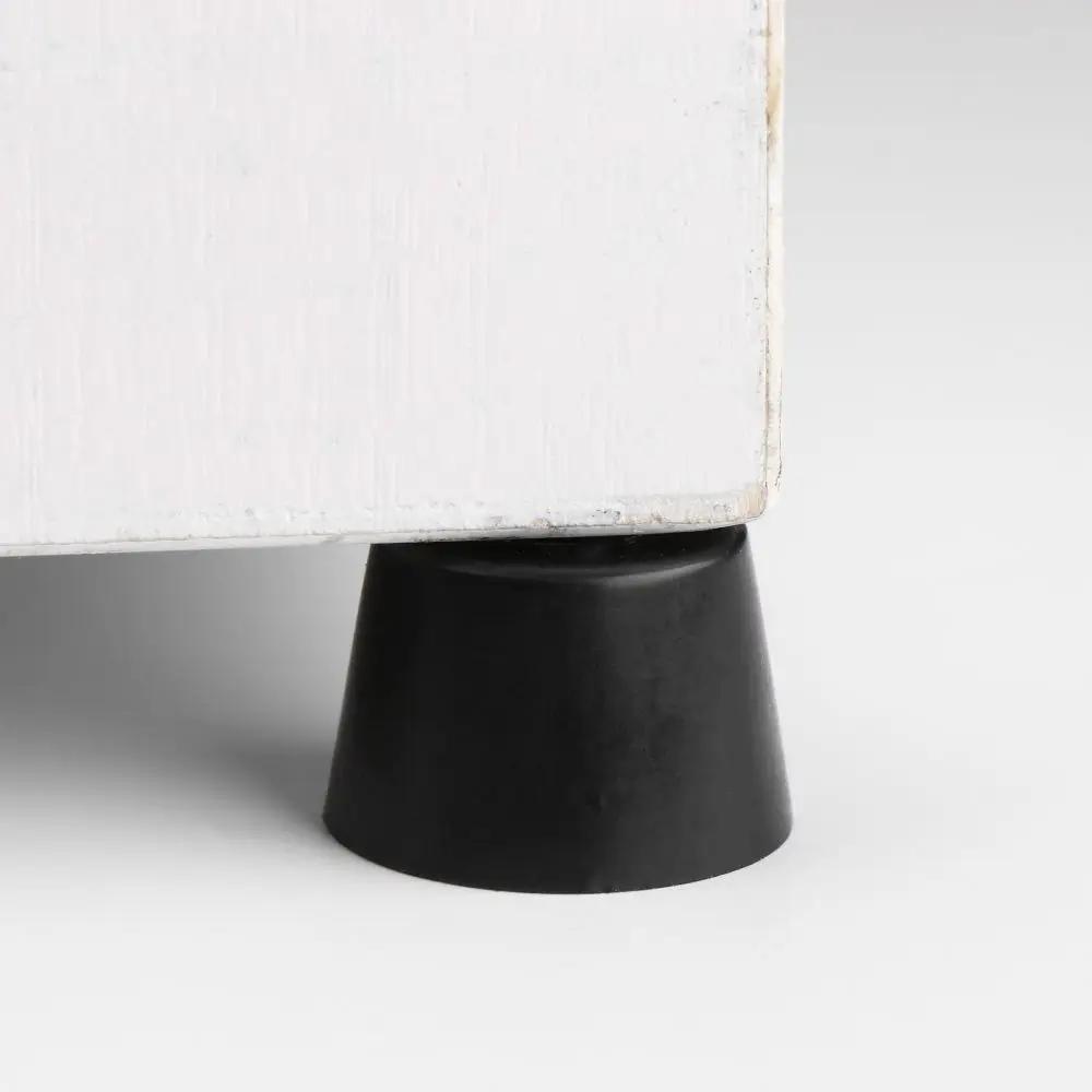 Pieds de meubles antidérapants, 10 pièces, haut-parleur noir, boîte de Table de lit, coussinet de ch