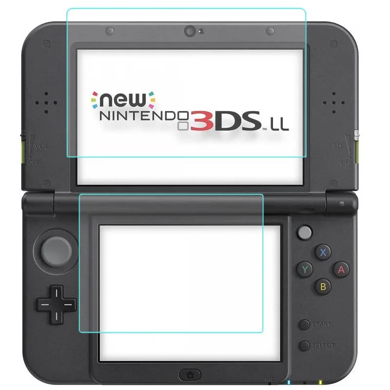 2 pièces/ensemble verre trempé pour Nintendo nouveau 3DS XL/LL 3DSXL/3DSLL protecteur d'écran en ver