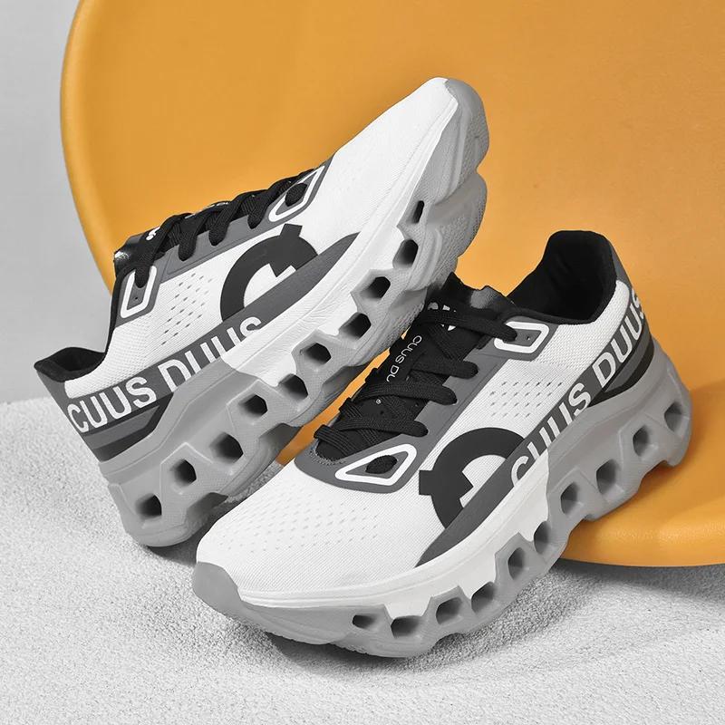 Chaussures de course pour hommes, chaussures de luxe en maille respirante, chaussures tout-terrain,