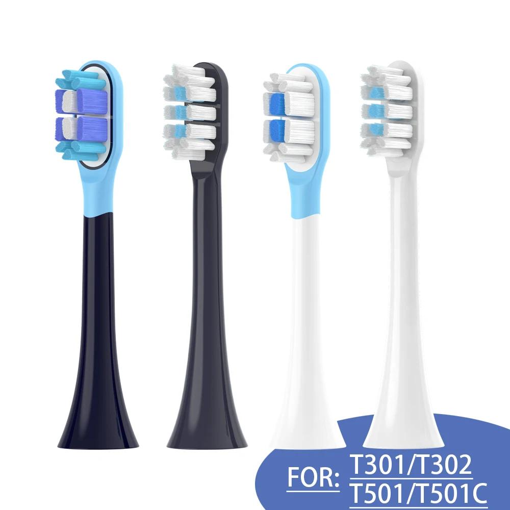 Têtes de brosse à dents de rechange pour MIJIA T301/T302/T501, brosse à dents électrique sonique, bu