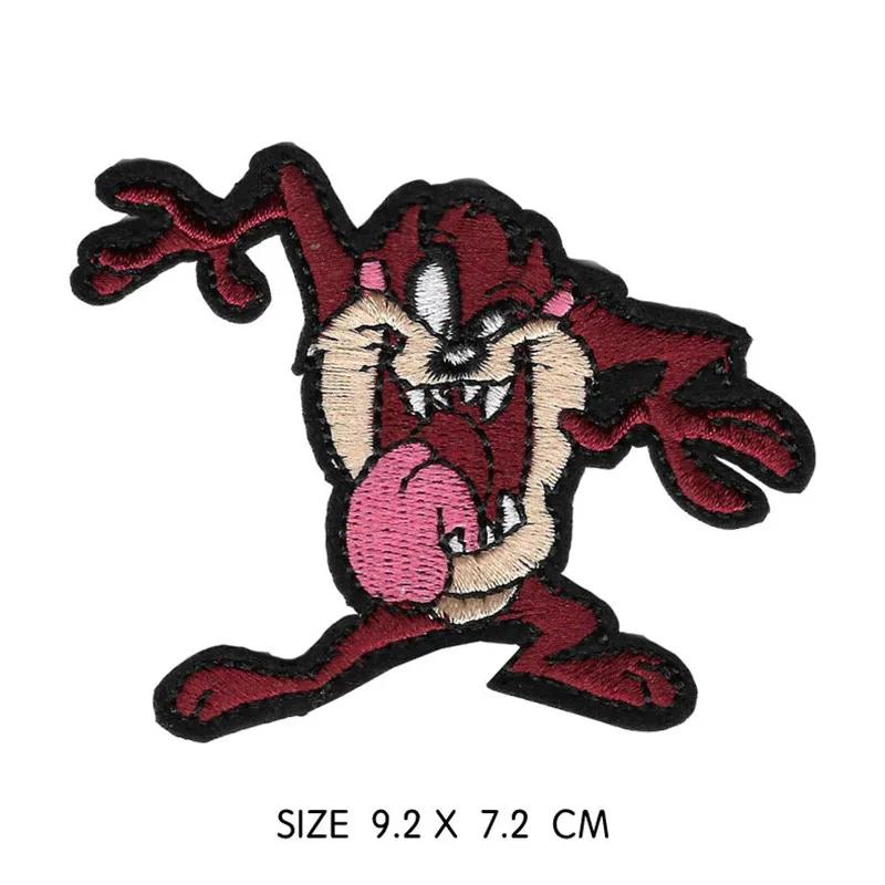 Dessin animé Lotso fraise tissu pâte écureuil Couple vêtements décoration fer sur patchs broderie pa
