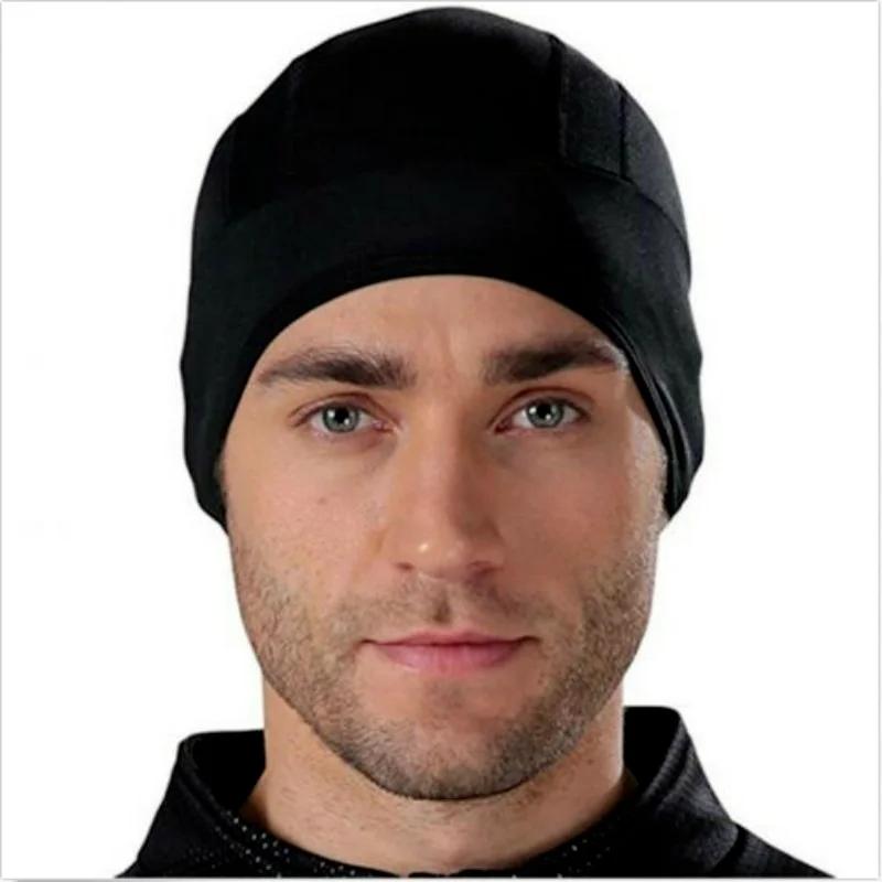 1/2 pièces casque de moto casquette intérieure chapeau séchage rapide respirant chapeau casquette de