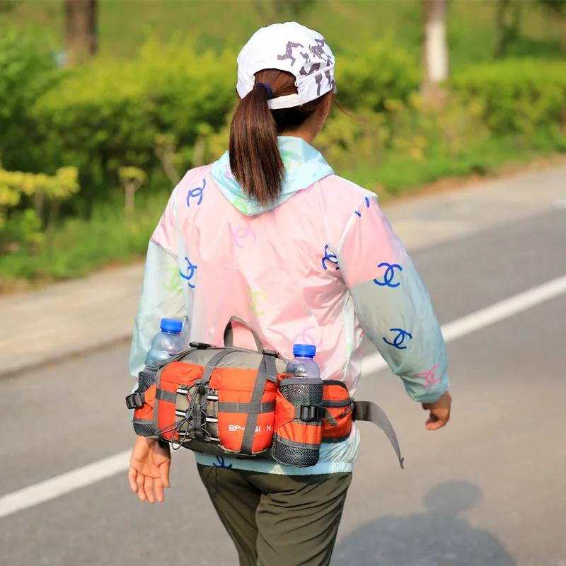 Sac banane de randonnée en nylon étanche, sac à dos de cyclisme en plein air, bande de coulée, sac d
