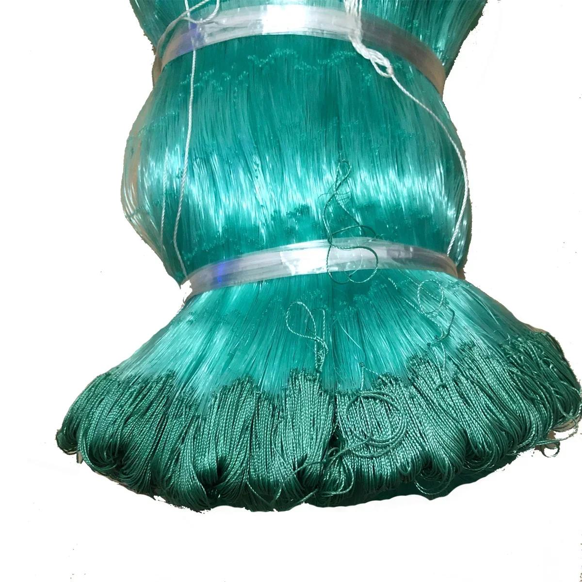 Tiwne 0.25MM-0.28mm filet De pêche semi-fini 25mm-67mm maille GillNet Monofilament Nylon réseau De p
