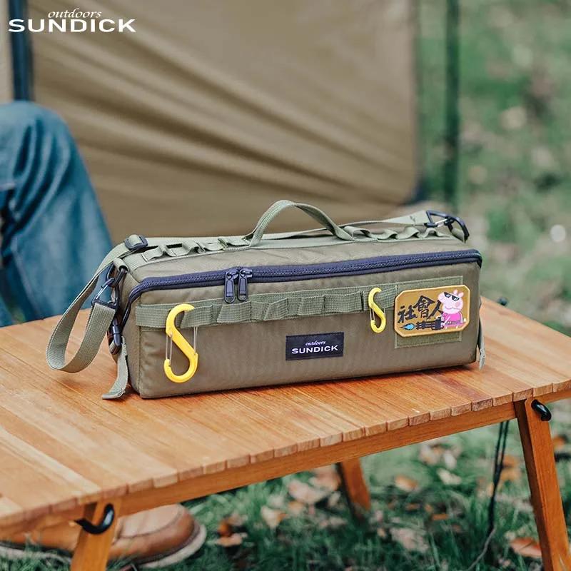 Sac de rangement d'outils en option, 3 couleurs, sac de rangement d'outils de camping ouvert, 1 pièc