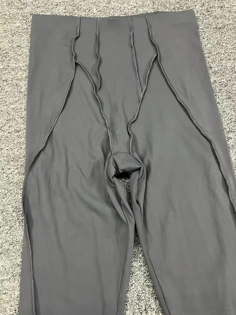 Yoga sport Fitness Leggings pantalon taille haute pêche hanche soulever en plein air course décontra