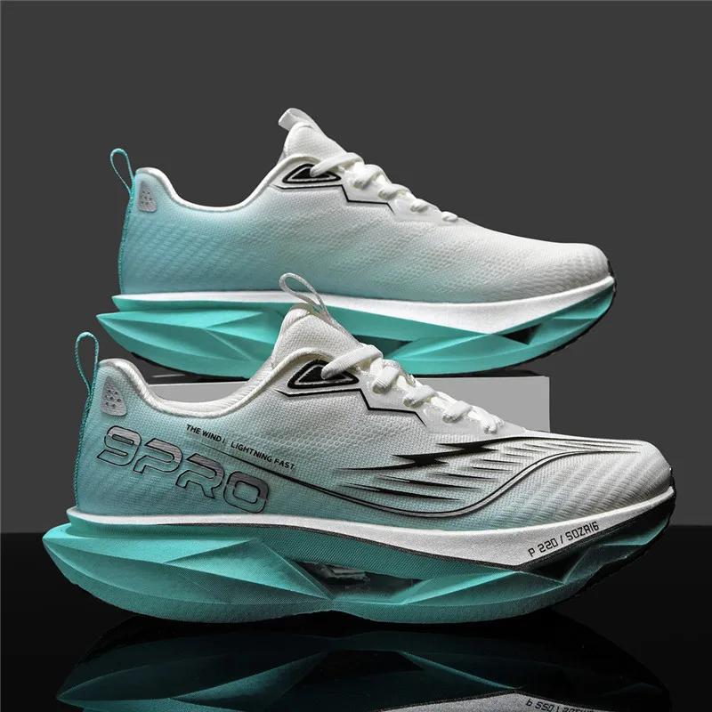 Chaussures de sport unisexes, tendance, maille respirante, semelle souple, amorti, chaussures de cou