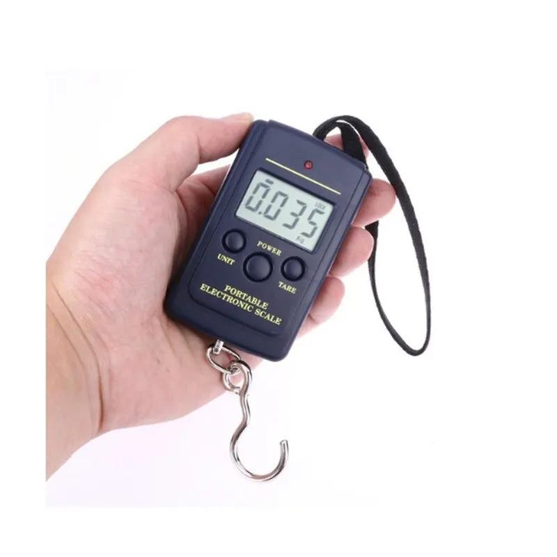Balance électronique numérique sans rétro-éclairage, 40kg, mini sacs à bulles, pêche, bagages, outil
