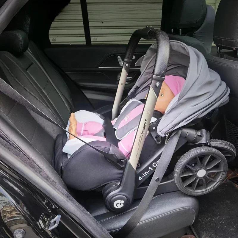 STOCK ue 4in1 bébé poussette bidirectionnelle multifonctionnelle nouveau-né bébé poussette 3in1 plia