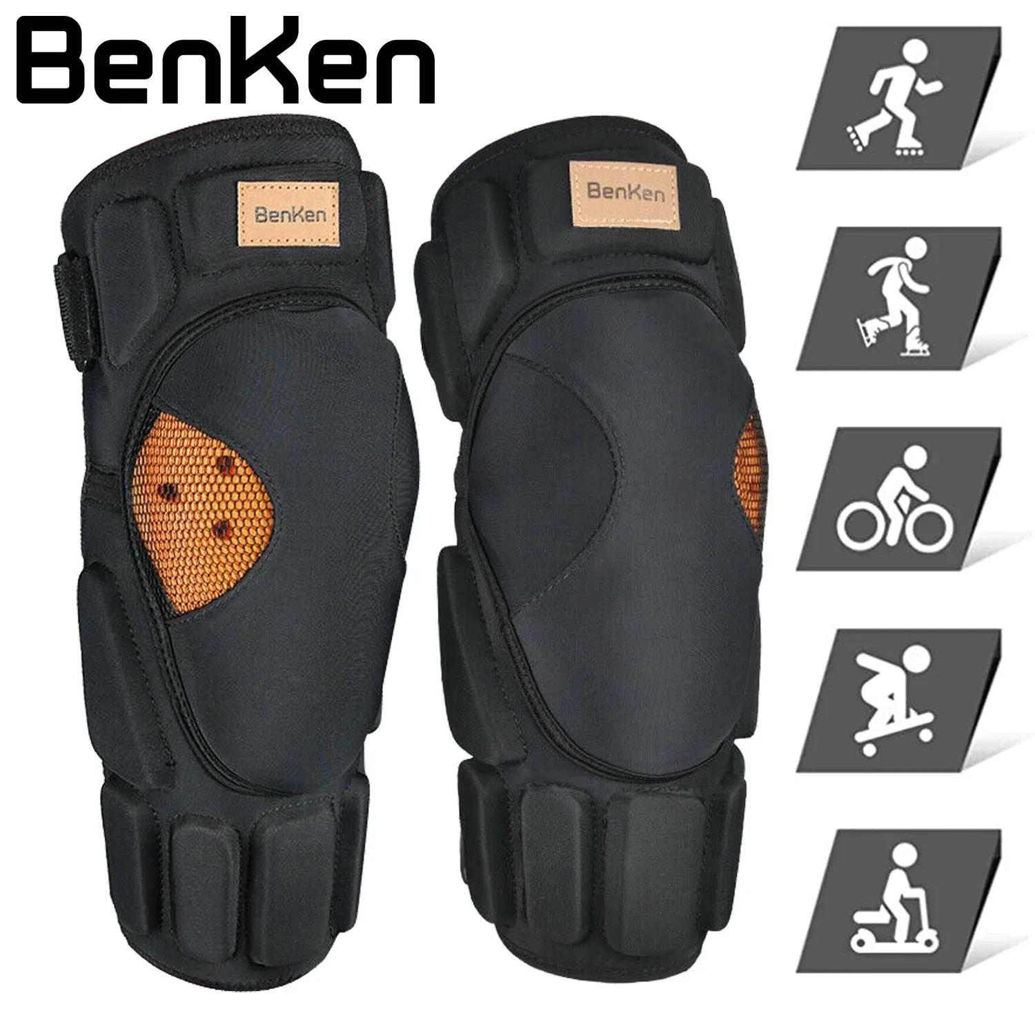 Benken genouillère coudières Kit cyclisme moto Ski rodilleras Absorption des chocs pour équipement d