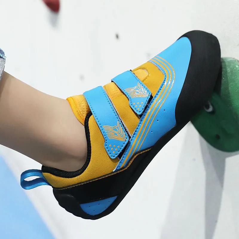 Chaussures d'escalade pour enfants 2023 - Antidérapantes et sportives pour entraînement extérieur