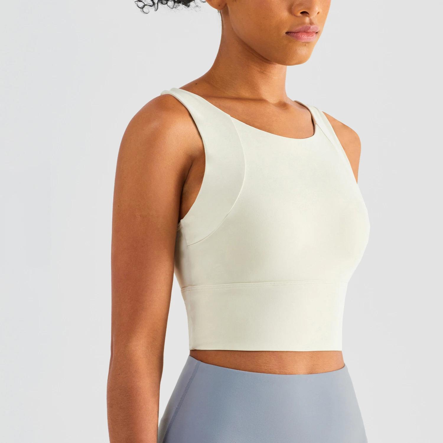 Soutien-gorge sport sexy femme - Haut élastique serré pour yoga gymnastique fitness