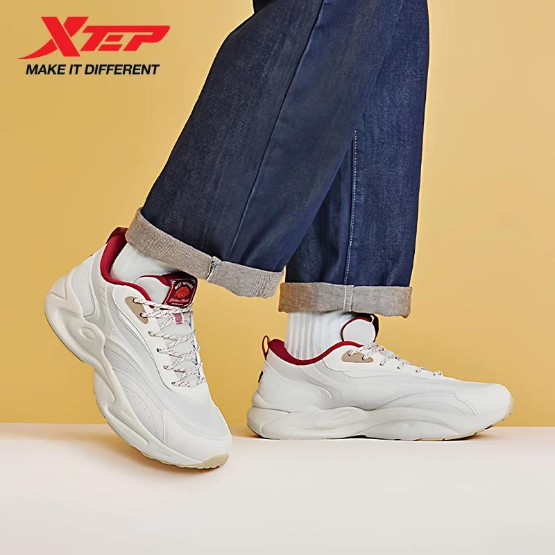 Xtep chaussures pour hommes chaussures de plein air rebond doux antidérapant chaussures décontractée