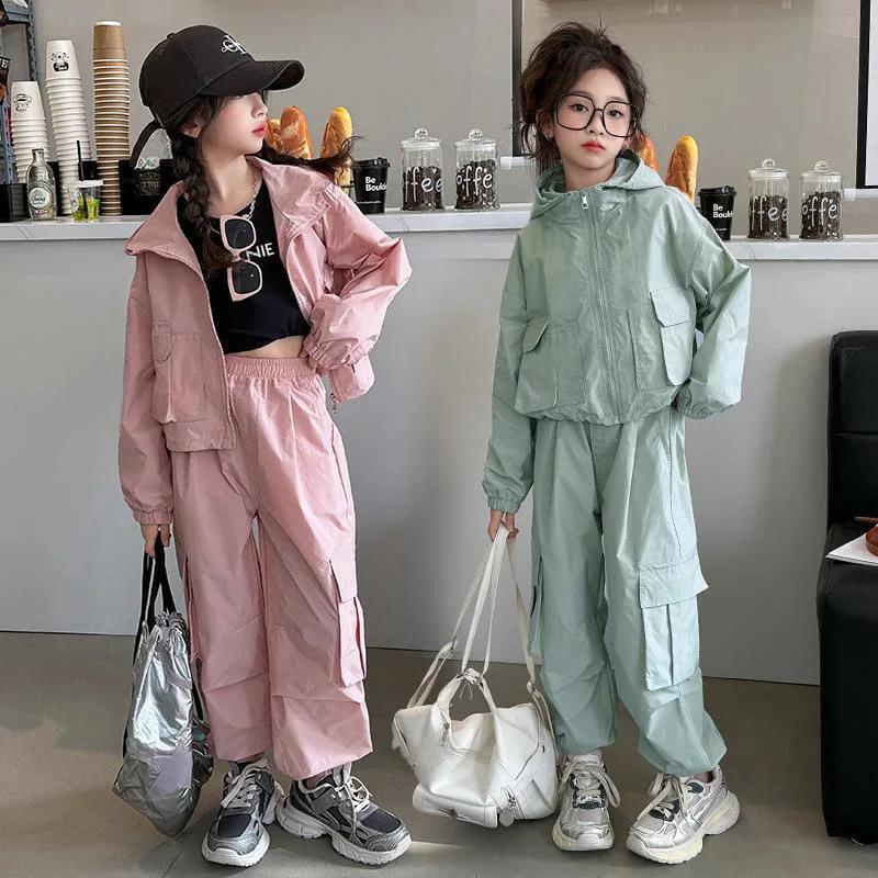 Pantalon de travail doux et cool pour filles, pantalon de sport et de loisirs imbibé, moyen et grand